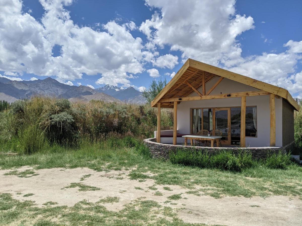 The Indus River Camp Leh Exterior foto