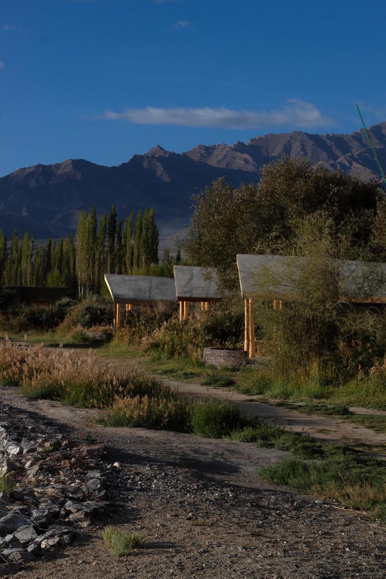 The Indus River Camp Leh Exterior foto