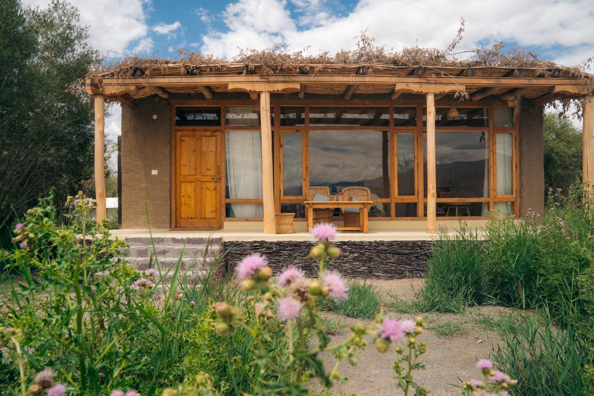 The Indus River Camp Leh Exterior foto