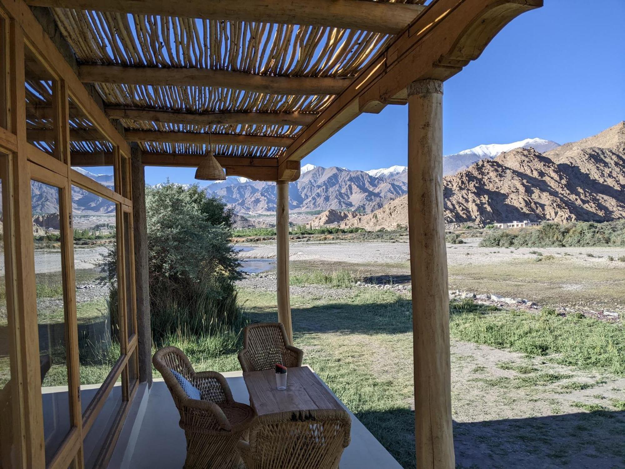 The Indus River Camp Leh Exterior foto