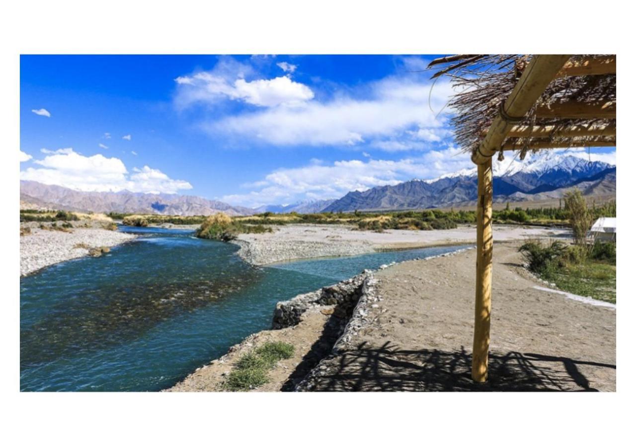 The Indus River Camp Leh Exterior foto