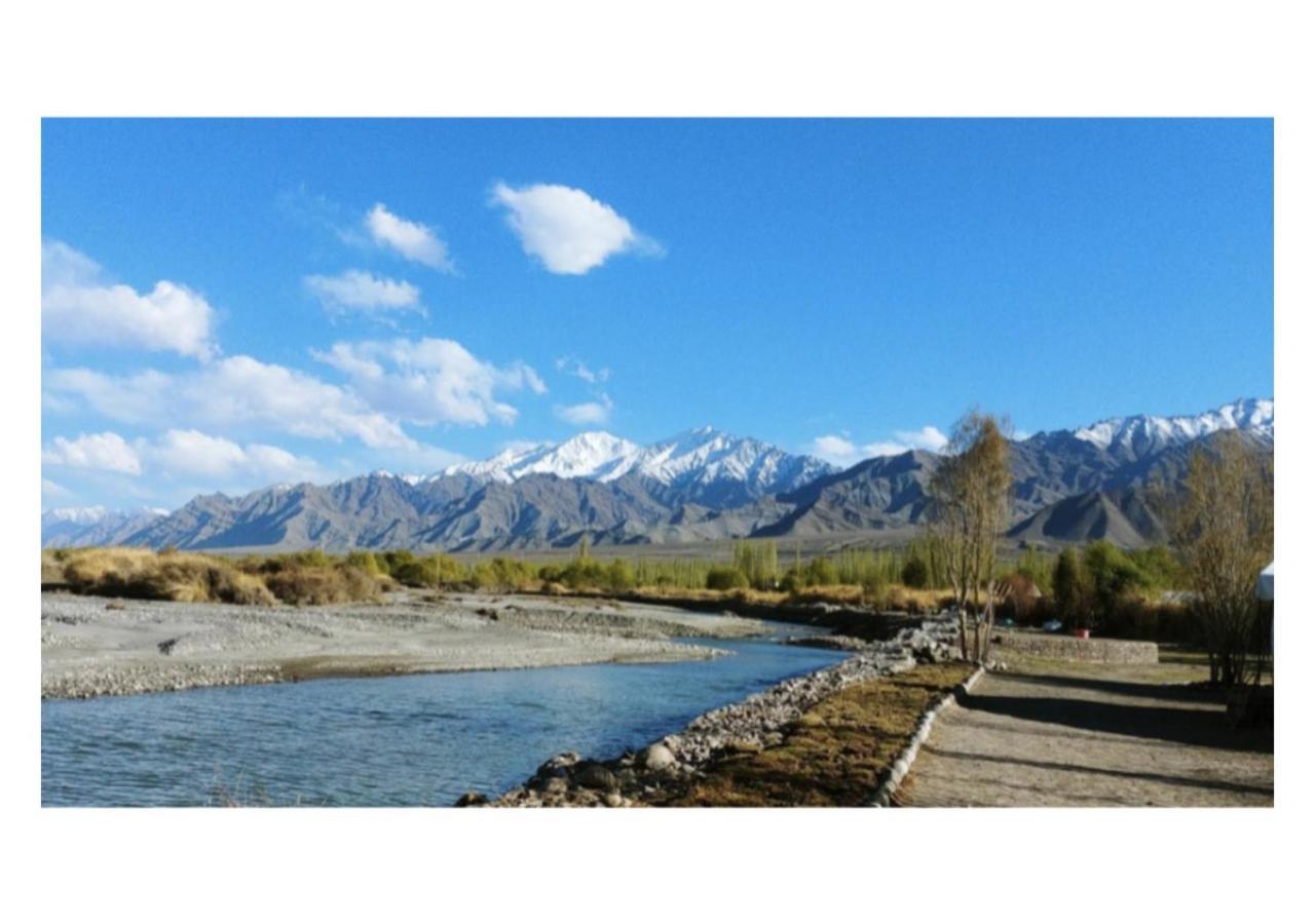 The Indus River Camp Leh Exterior foto